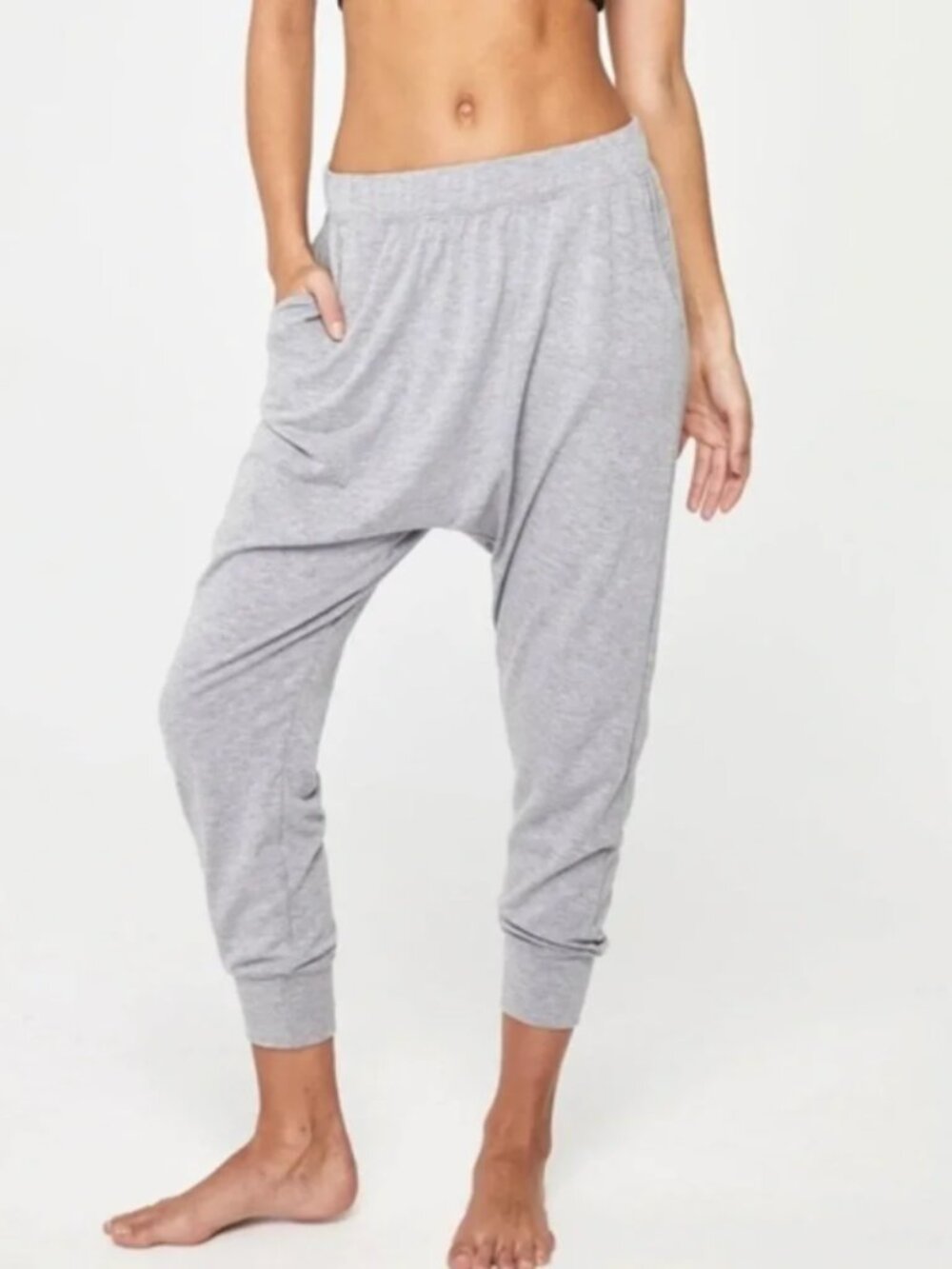 Spiritual Gangster Gray Joggers SZ M